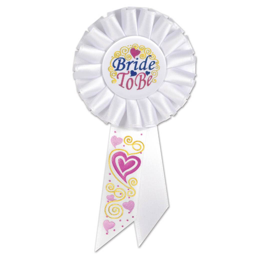 Bride To Be Rosette 