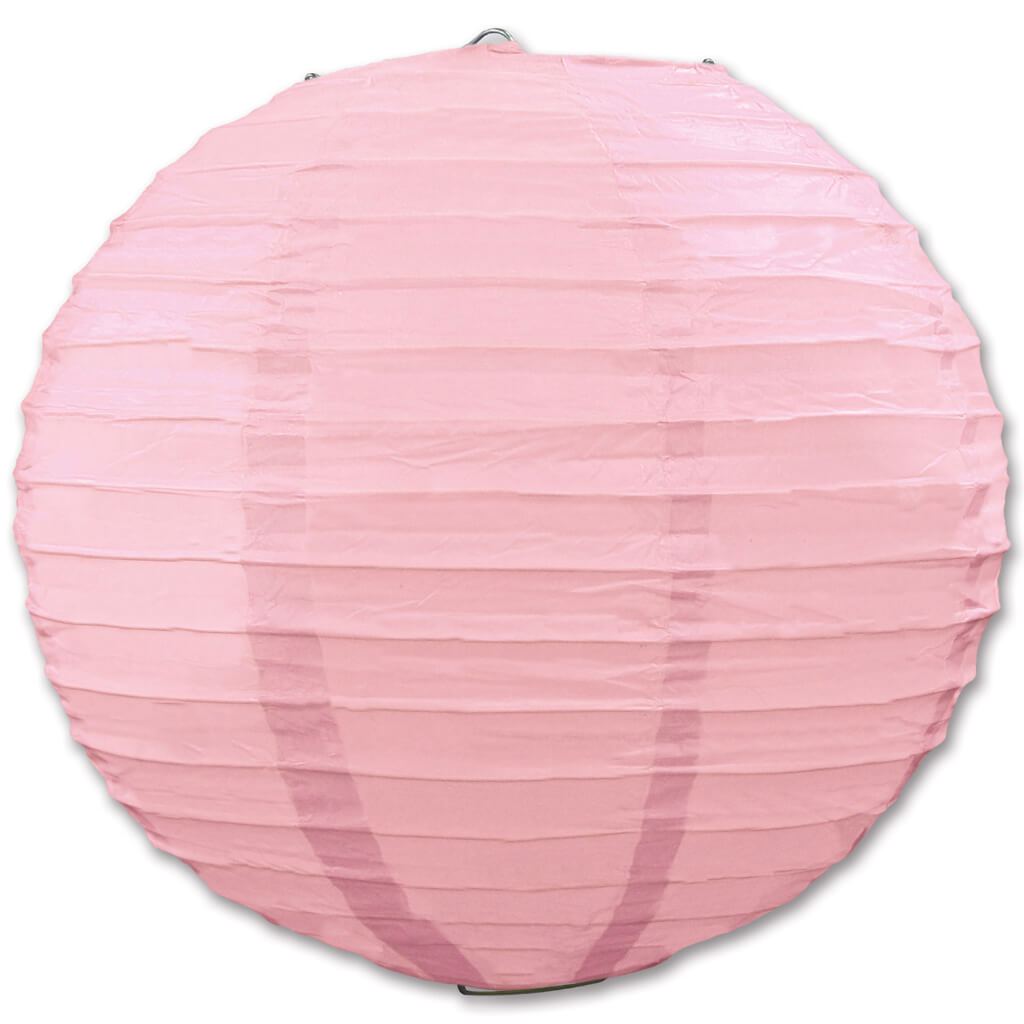 Paper Lanterns 9.5in Pink 