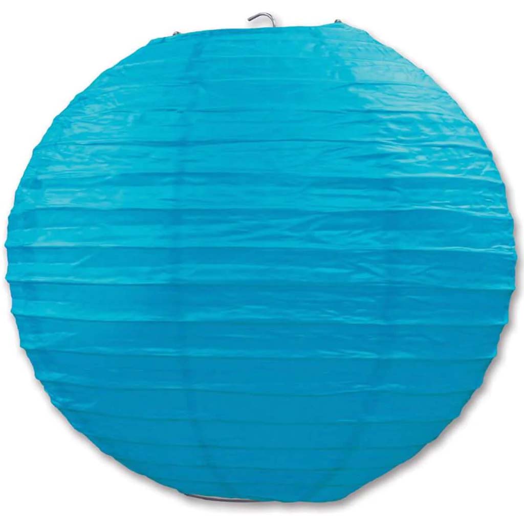 Turquoise Paper Lanterns