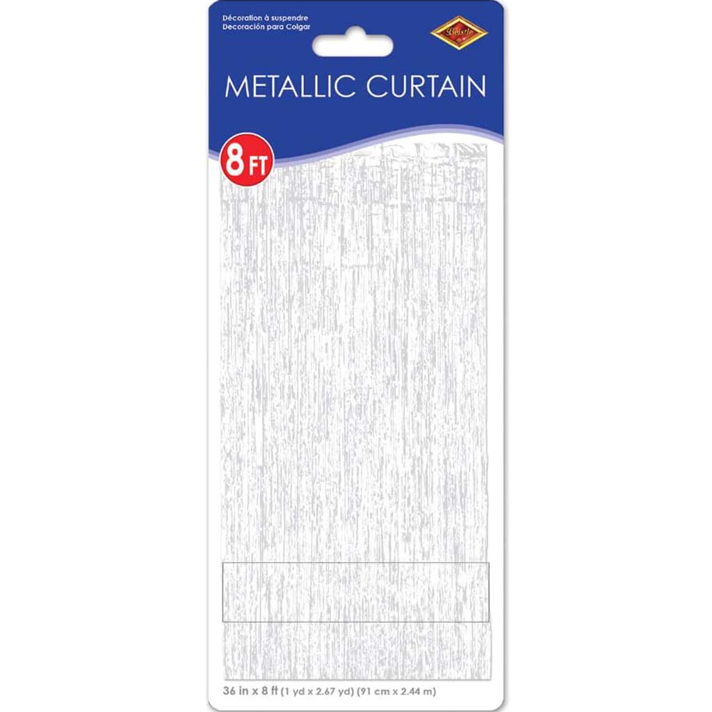 Finge Curtain Gleam &#39;N Curtain 1-Ply White 