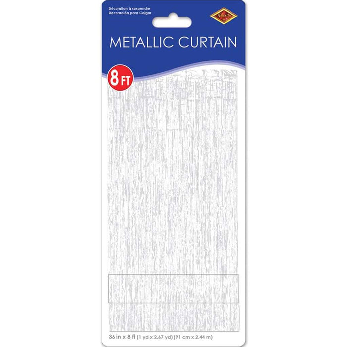 Finge Curtain Gleam 'N Curtain 1-Ply White 