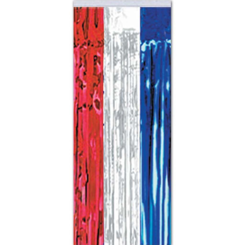 Gleam 'N Curtain Red White Blue 