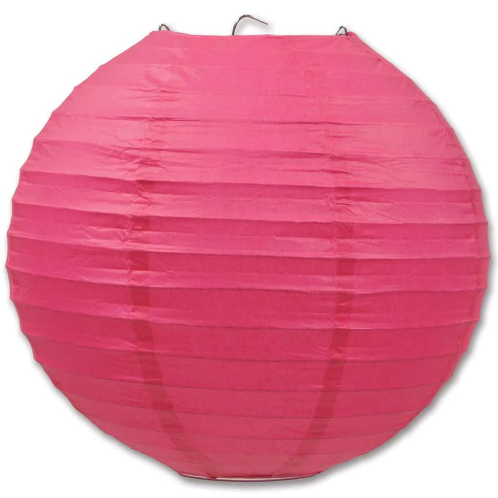 Paper Lanterns 9.5in Cerise 