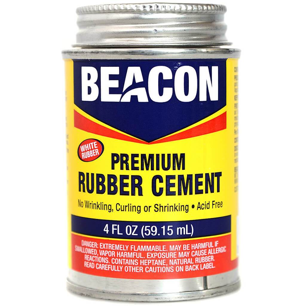 Beacon Rubber Cement Acid Free – 8oz