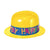 Happy Birthday Band Plastic Derbies Hat