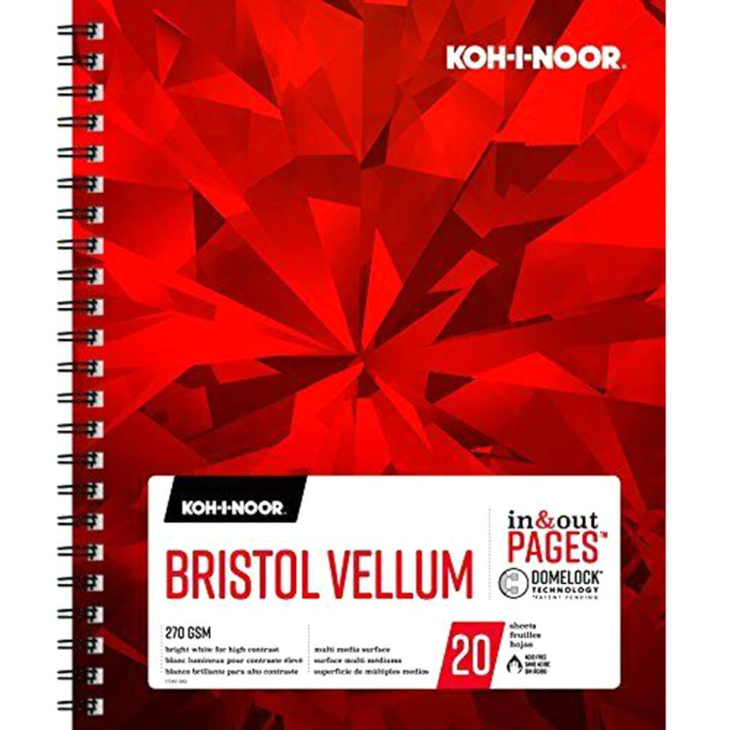 Bristol Pads Vellum 20sheets