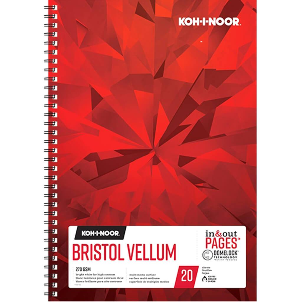 Bristol Pads Vellum 20sheets