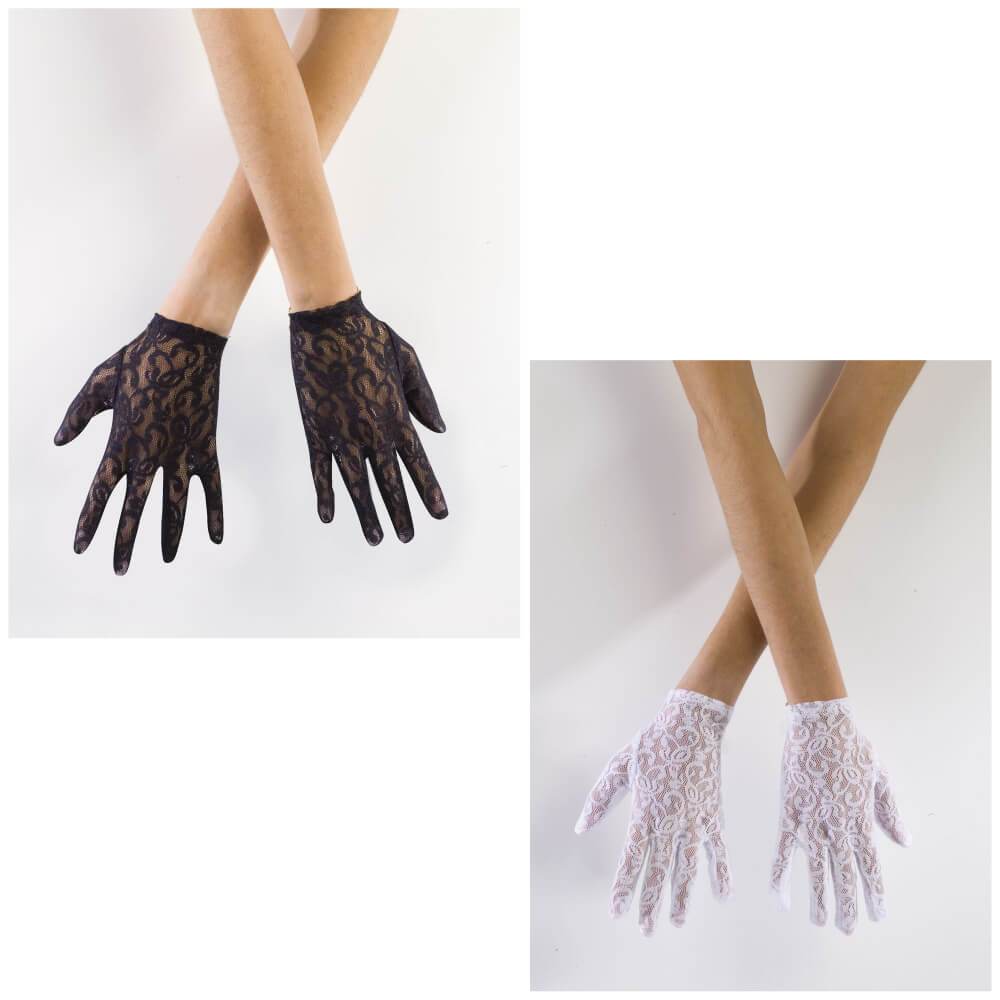 Lace Gloves 9in 