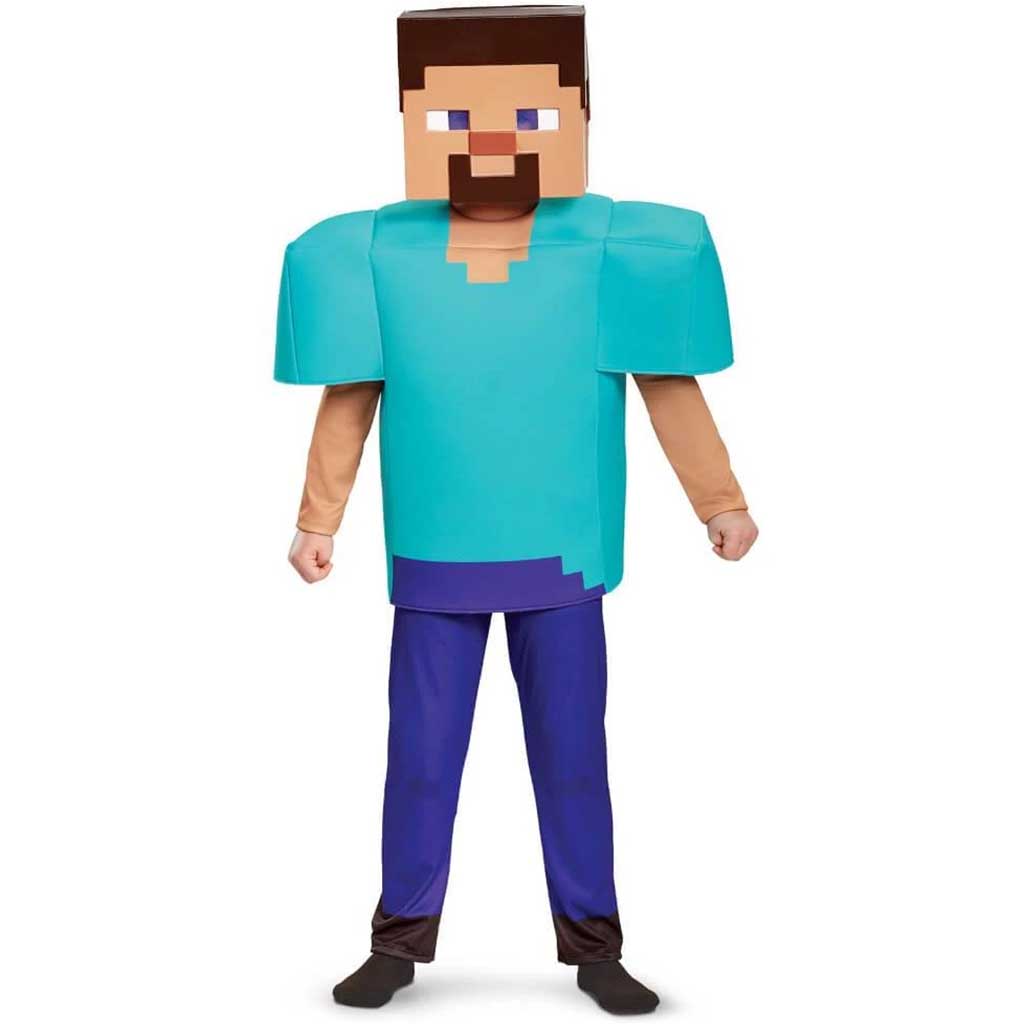 Minecraft Steve Deluxe (7-8) Medium