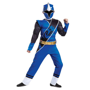 Blue Ranger Ninja Steel Muscle Costume