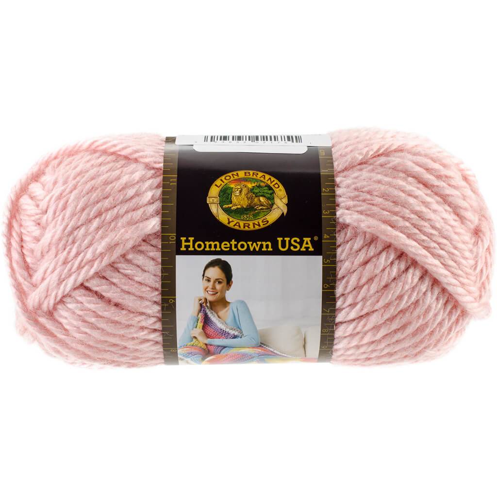 Lion Brand Hometown Yarn Providence Pink