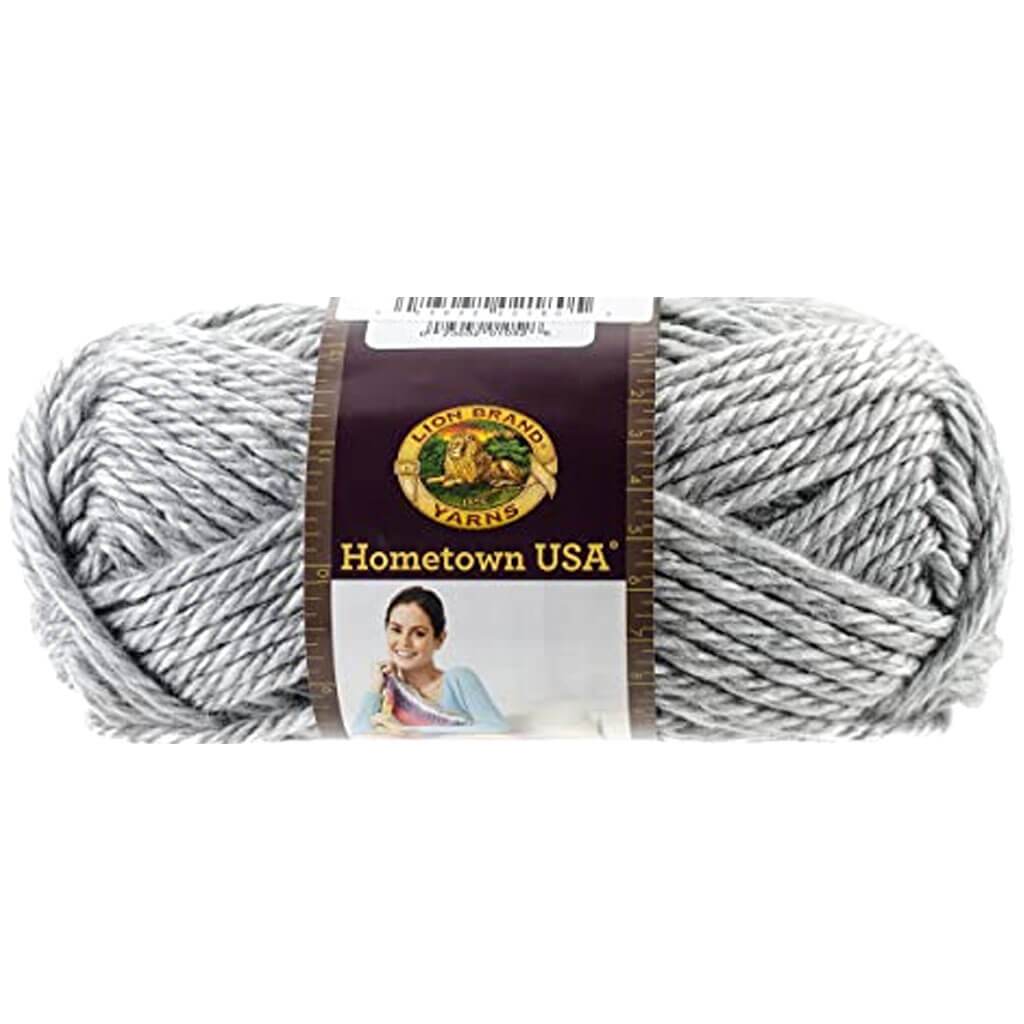 Lion Brand Hometown Yarn Springfield Silver