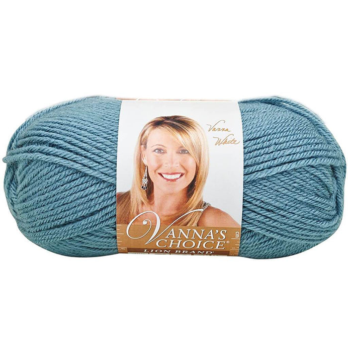 Lion Brand Vanna's Choice Yarn Dusty Blue