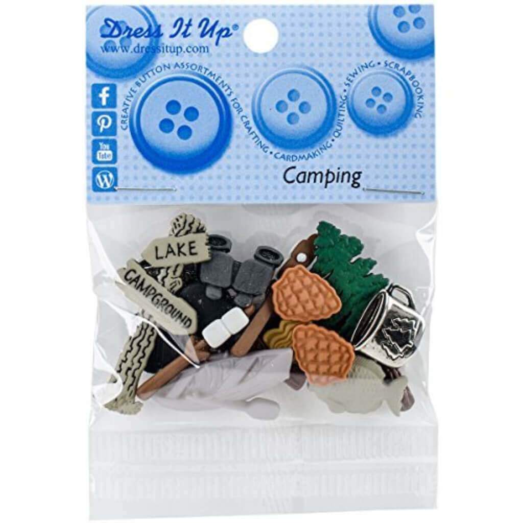 Dress It Up Embellishments Camping