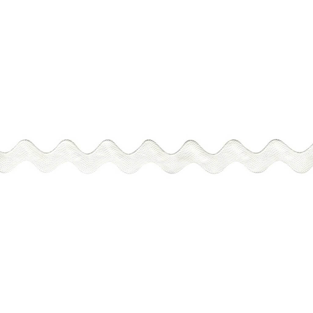 Deco Trims Jumbo Rick Rack Trim 1-1/2in x 18yd White