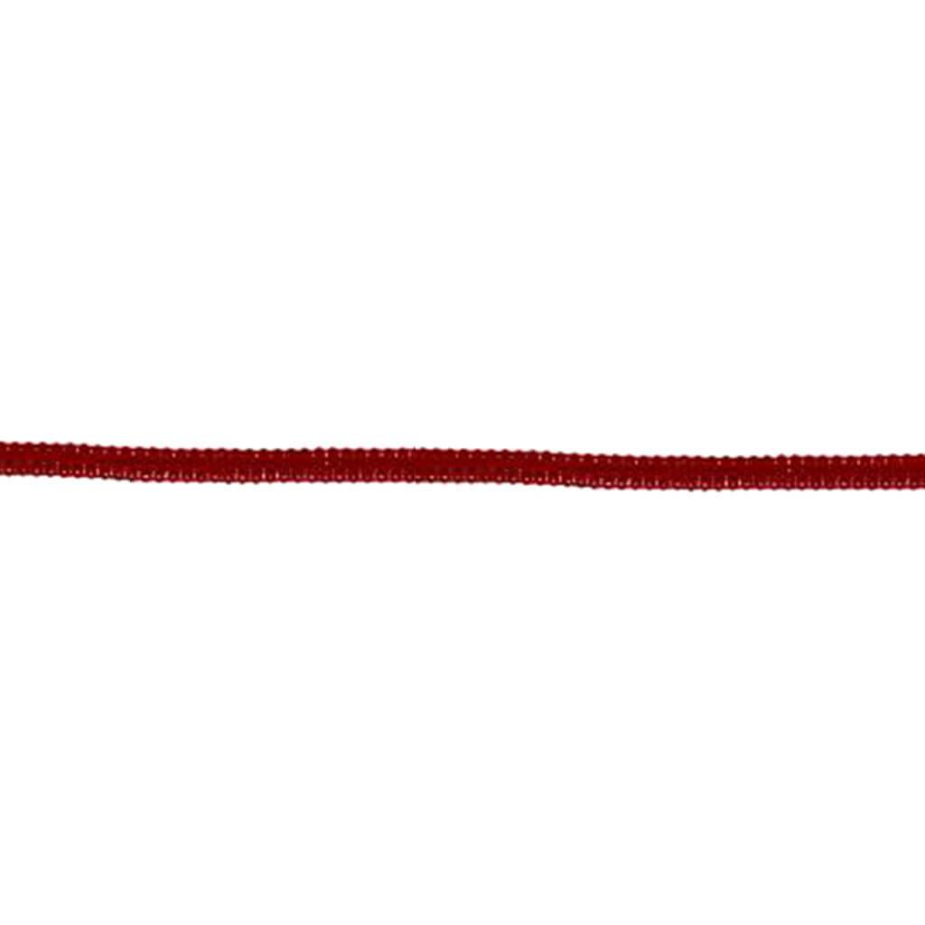 Poly Chinese Braid Trim 1/2in Red