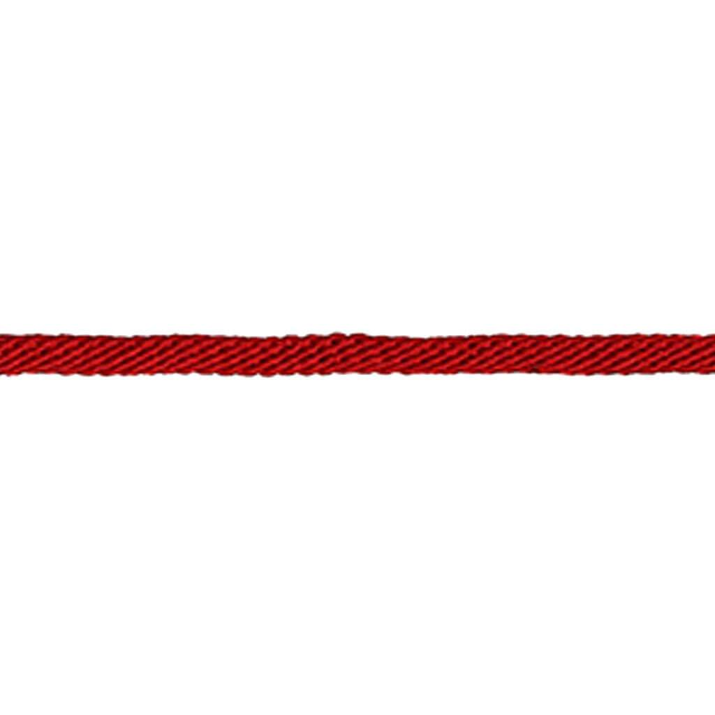 File Braid Trim 1/4in Red