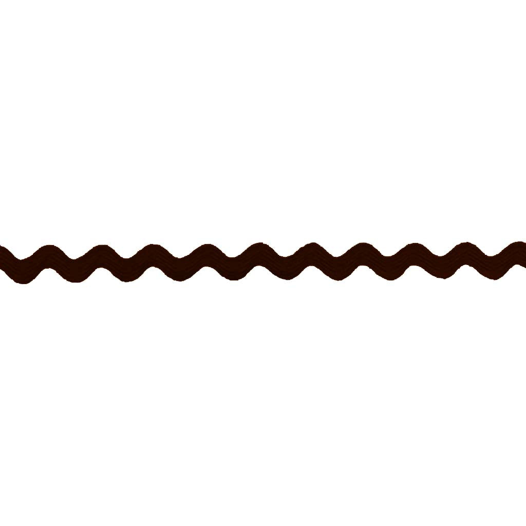 Rick Rack Trim 1/2in Brown