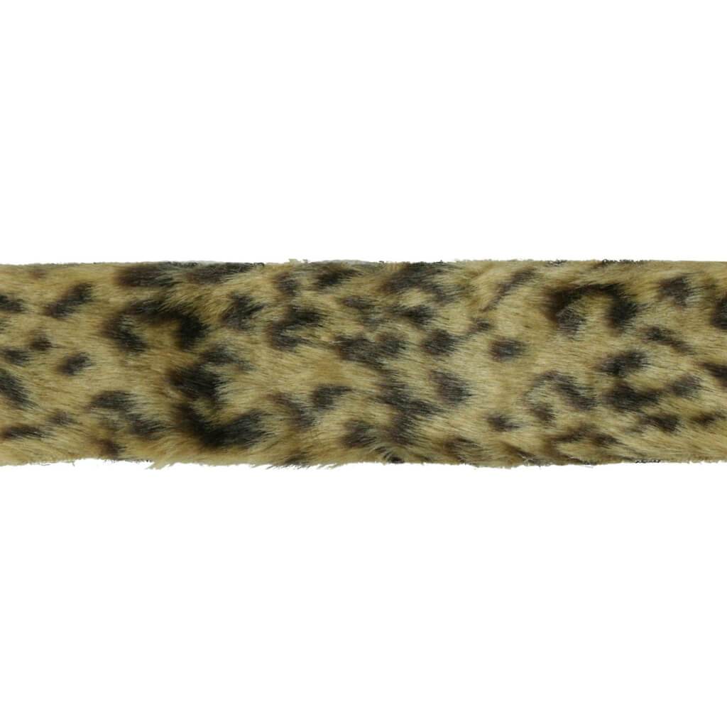 Trim Faux Fur Leopard 