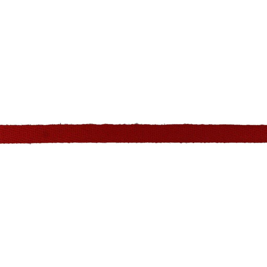 Twill Tape Trim 3/8in Red