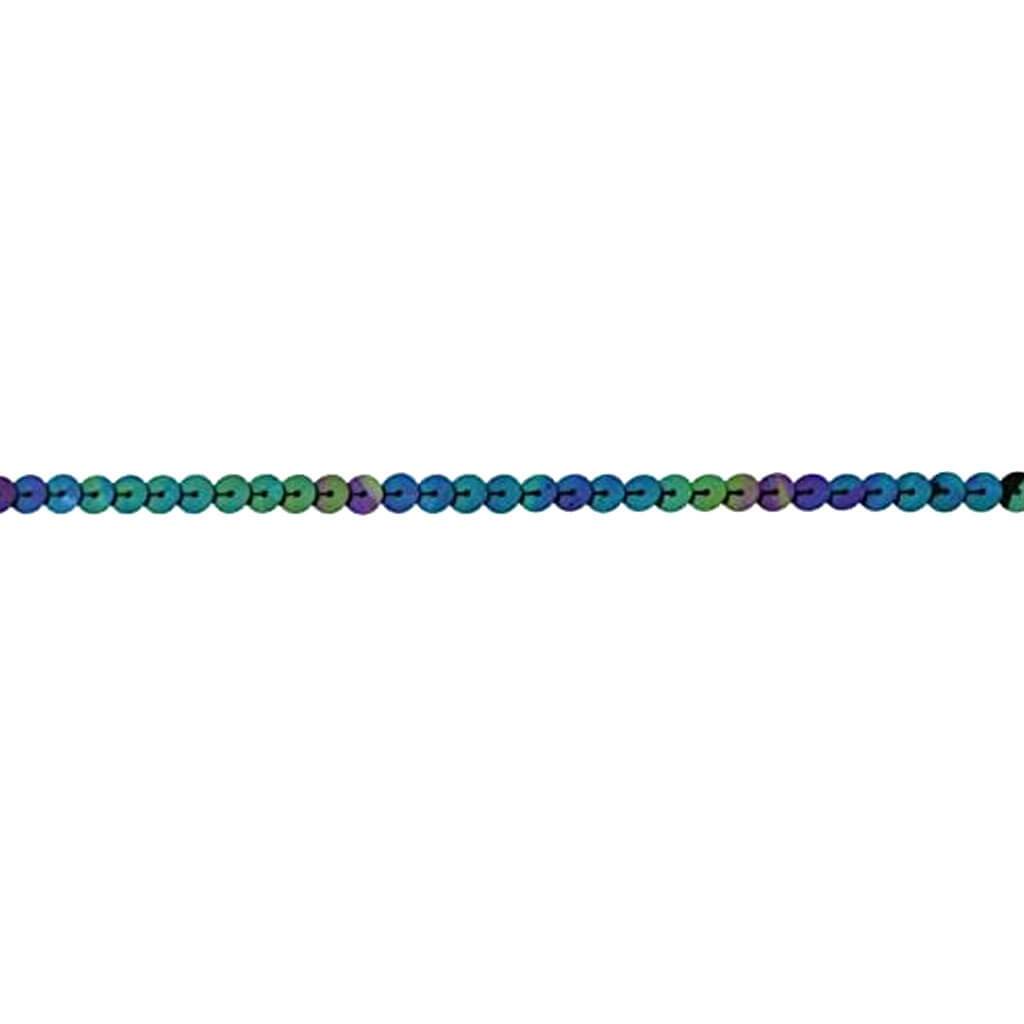 Single Slung Sequin Trim Black/Iris