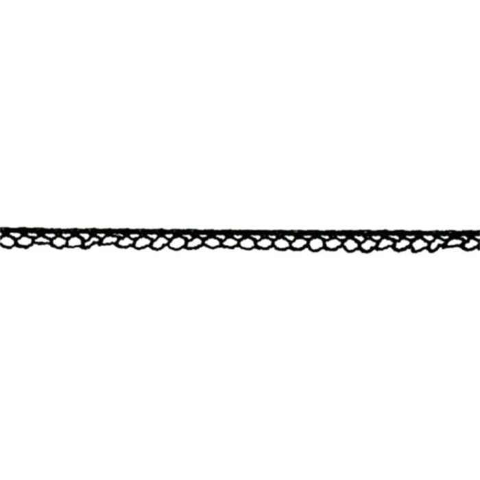 Petite Cluny Lace Edge Trim 3/8in Black