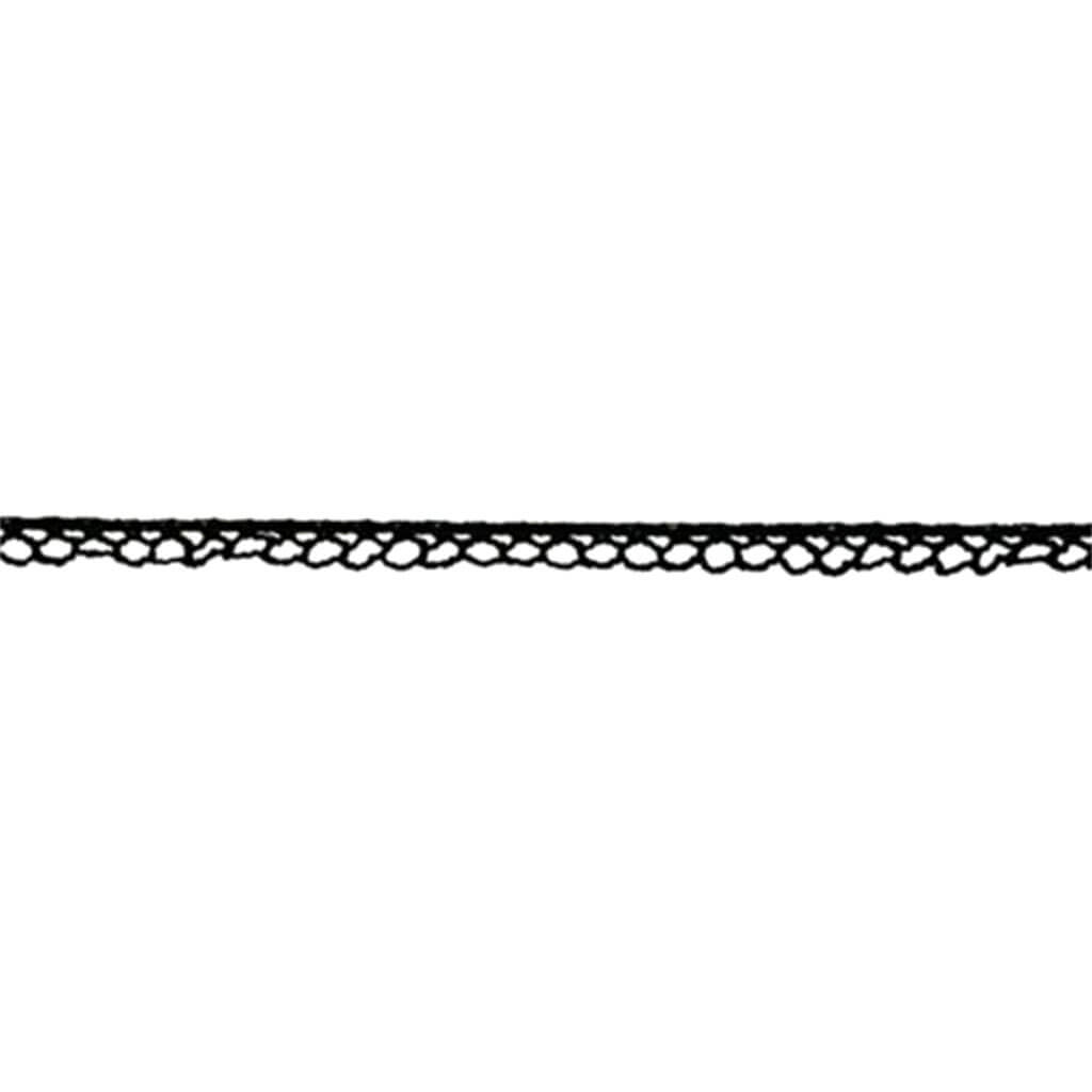Petite Cluny Lace Edge Trim 3/8in Black