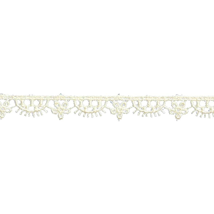 Daisy Scallop Edge Trim 1/2in Oyster