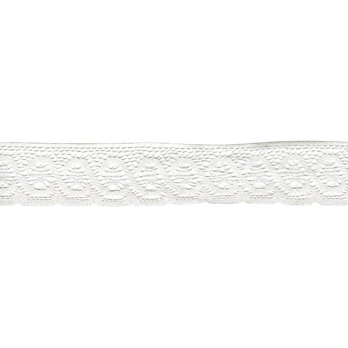 Antique Cotton Cluny Lace Trim 2-3/8in White