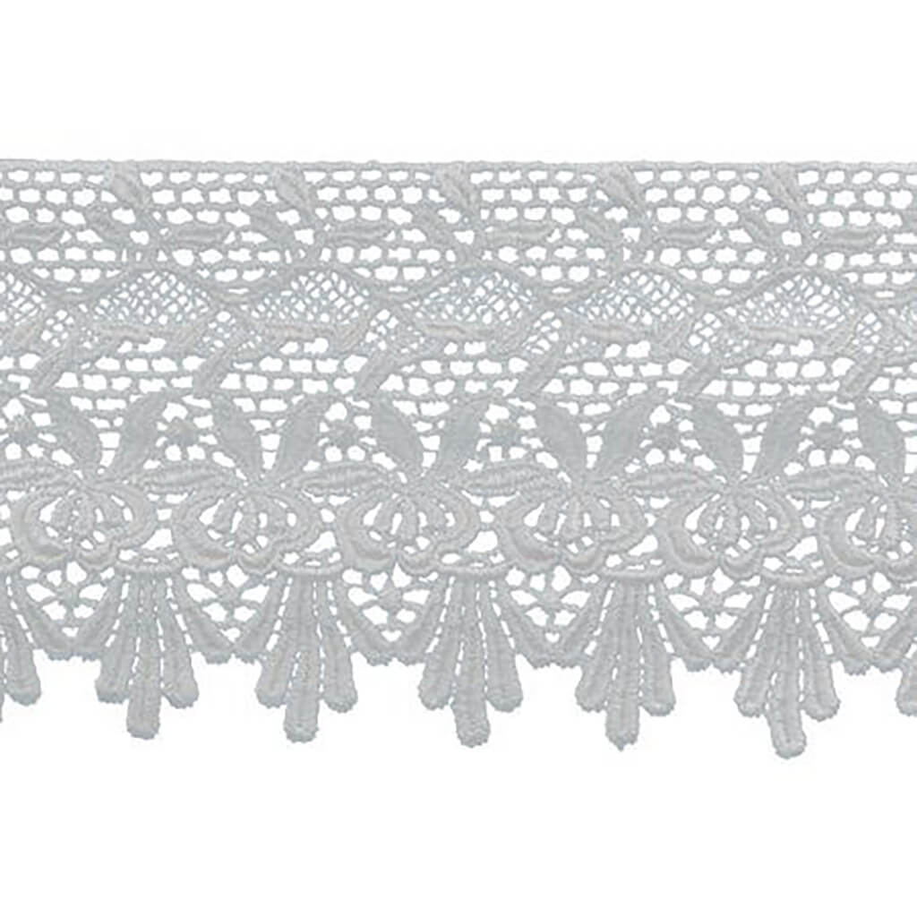 Venice Lace Edge Trim 4-7/8in Oyster