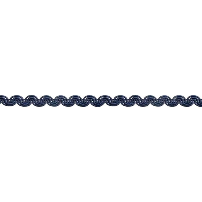 Scroll Gimp Trim 3/8in Navy