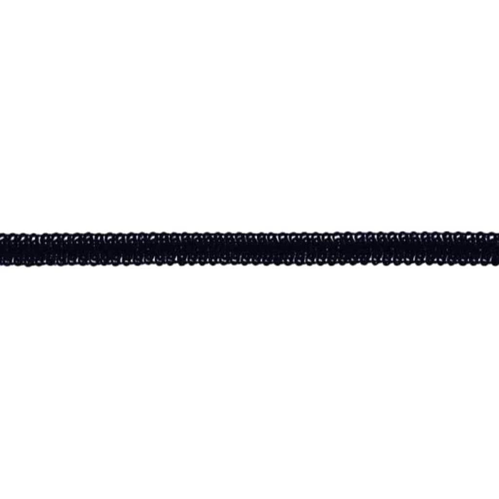 Poly Chinese Braid Trim 1/2in Navy