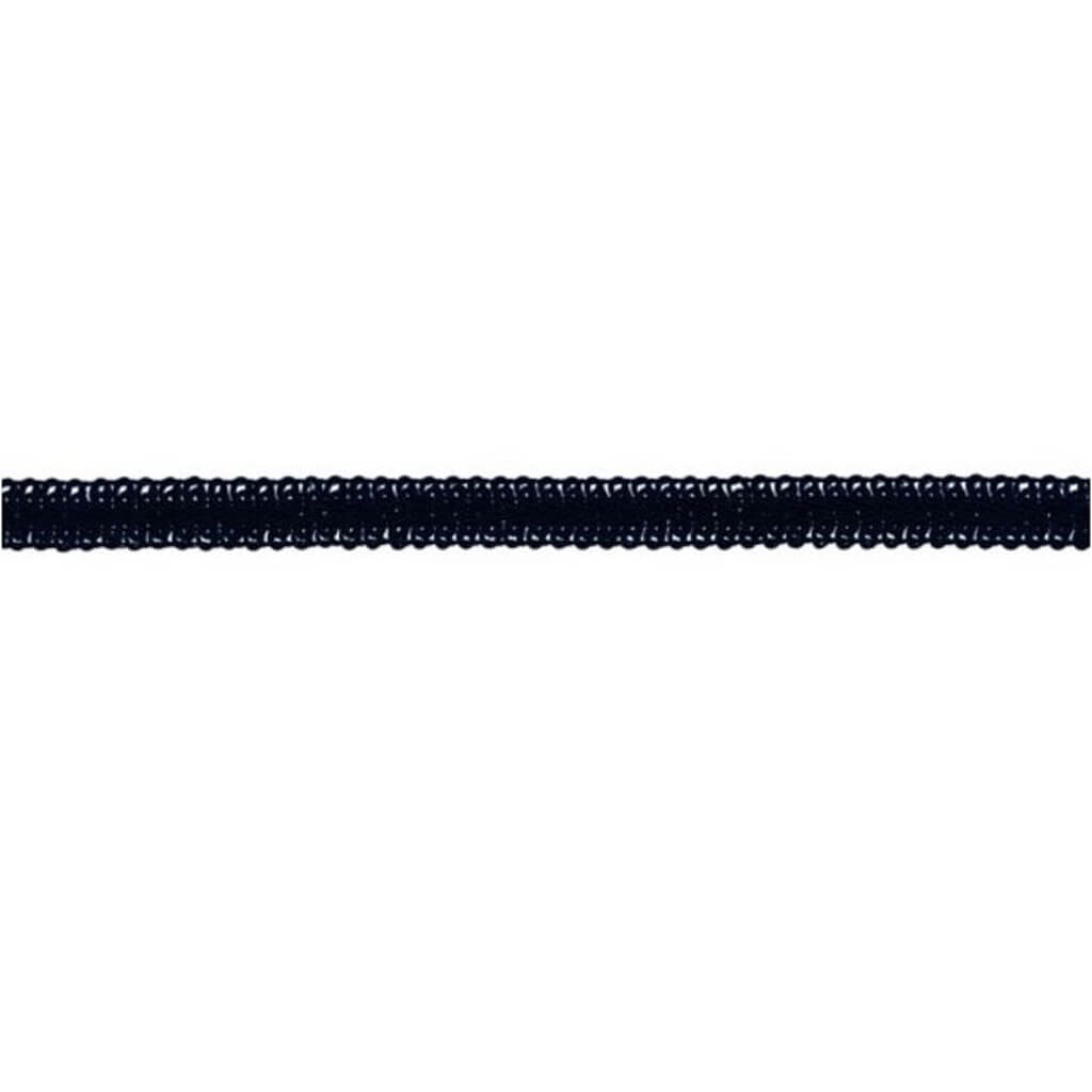 Poly Chinese Braid Trim 1/2in Black