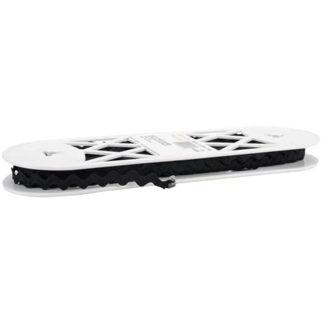 Rick Rack Trim 1/2in Black