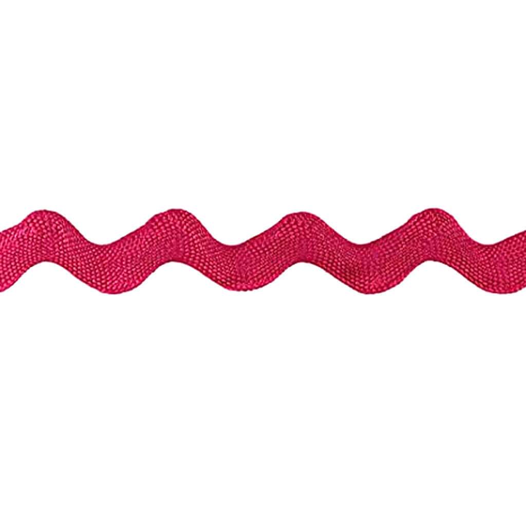 Jumbo Rick Rack Trim 1-1/2in Fuchsia