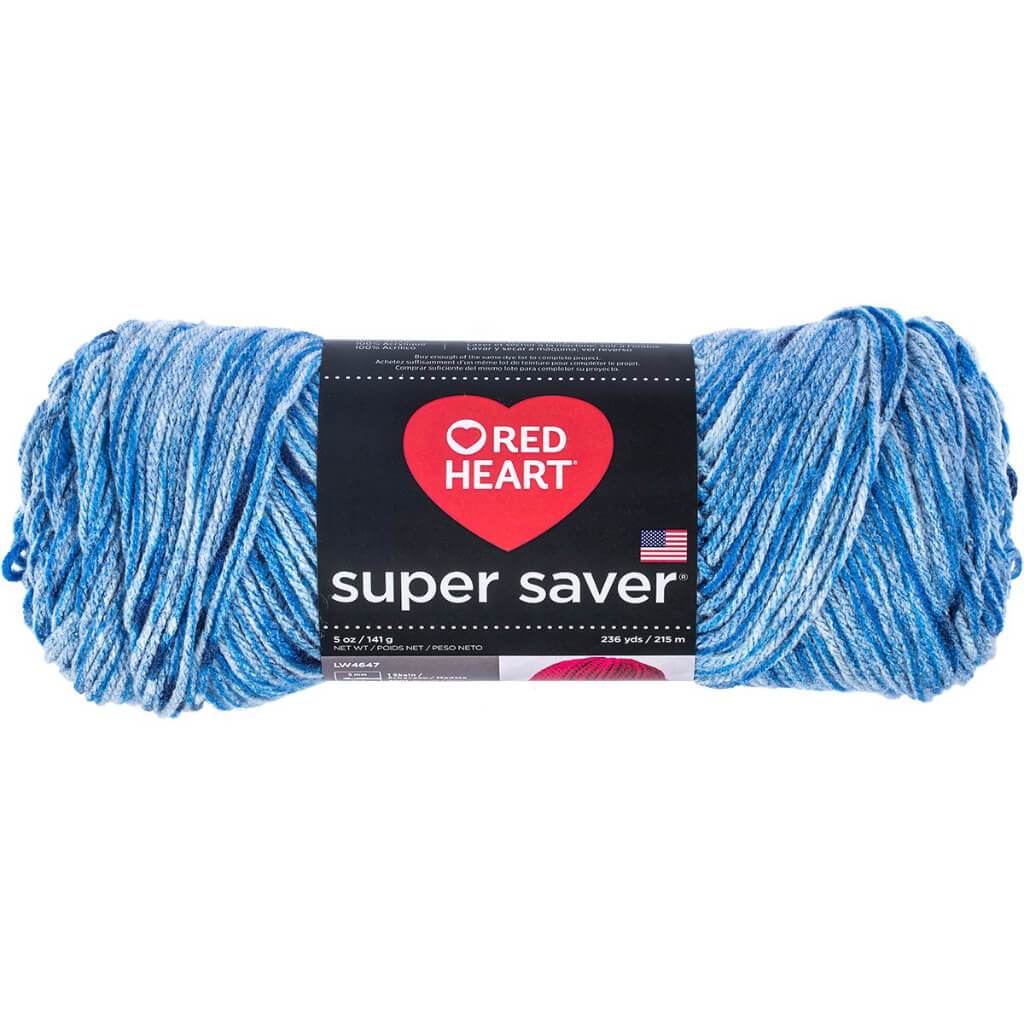 Red Heart Super Saver Yarn Lapis