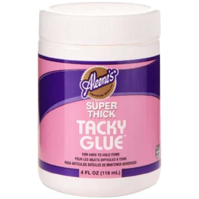 Aleene's Super Thick Tacky Glue Wide Mouth Jar 4oz