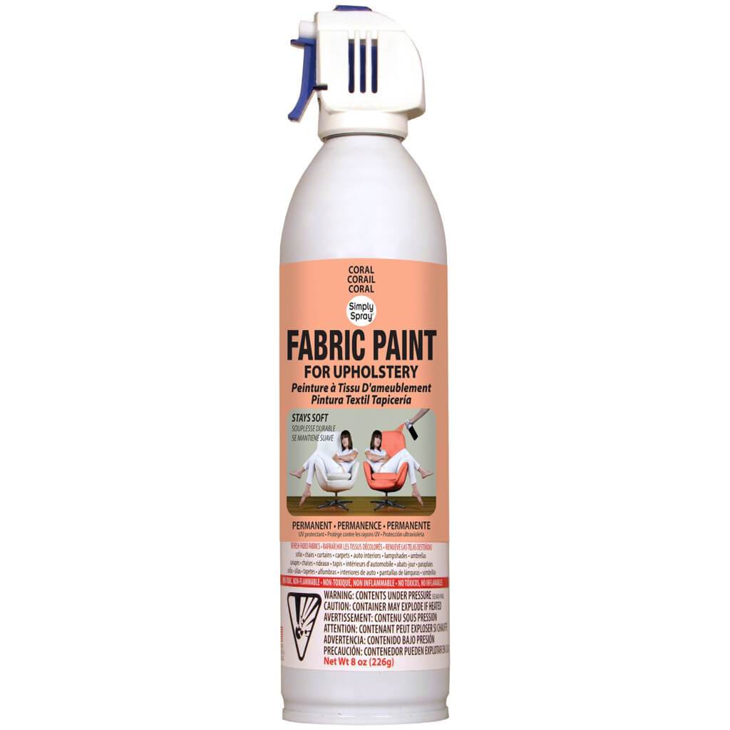 Upholstery Spray Fabric Paint 8oz