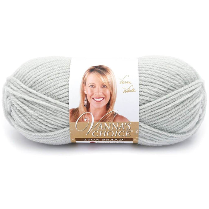 Lion Brand Vanna's Choice Yarn Pale Grey