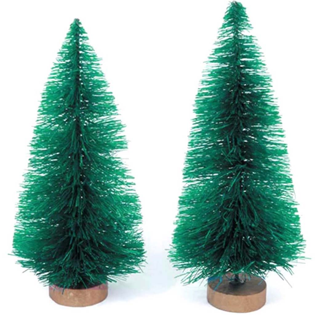 Sisal Tree Green 4 inches 2pcs 