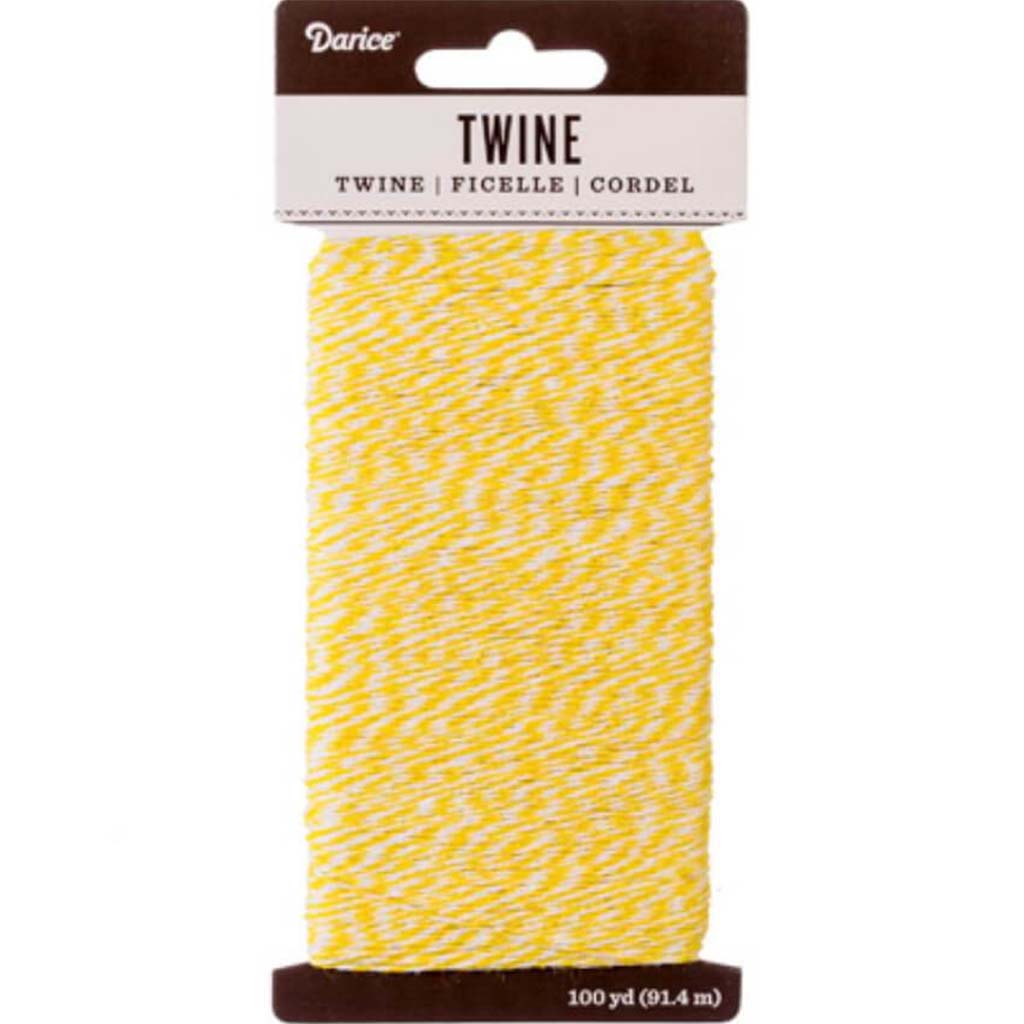 TWINE YELLOW 100YD 