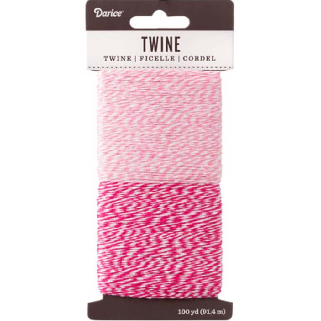 TWINE PINK COMBO 100YD 