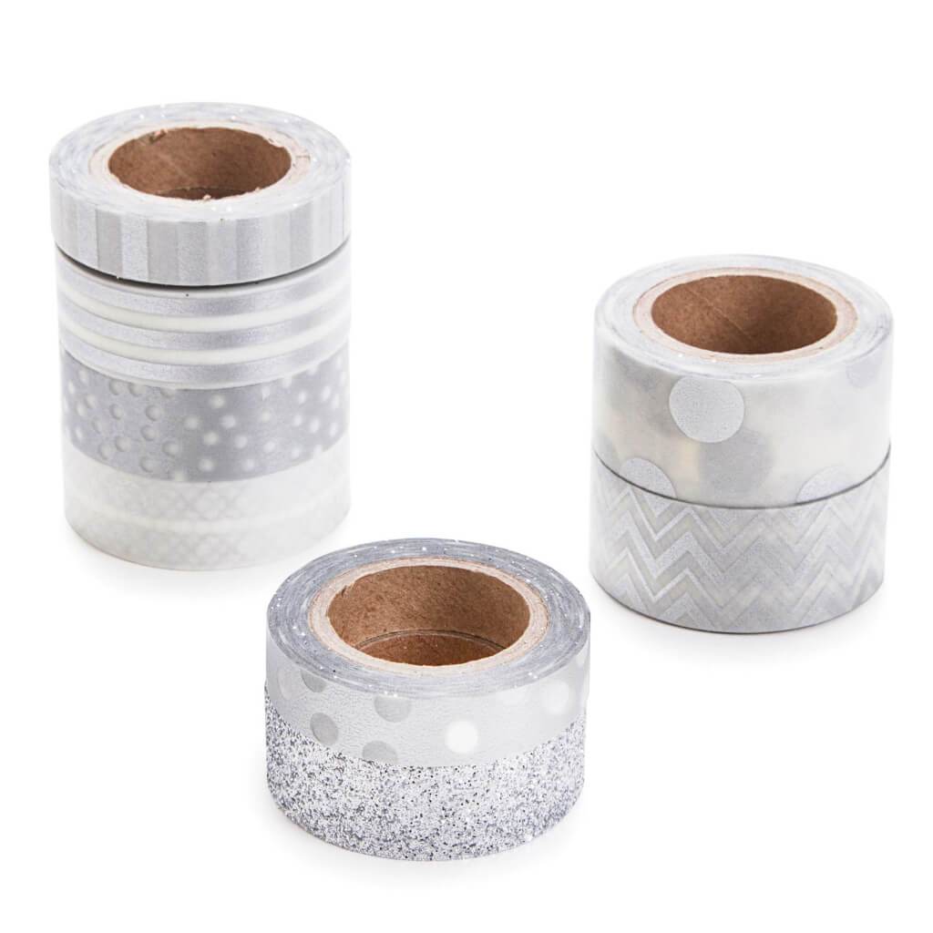 WASHI TAPE SILVER 