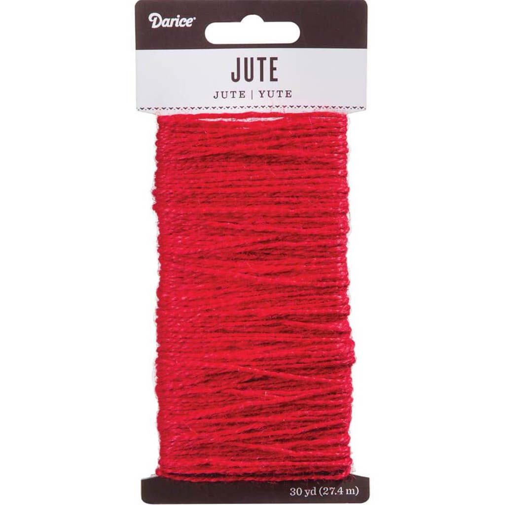 JUTE RED 30YD 