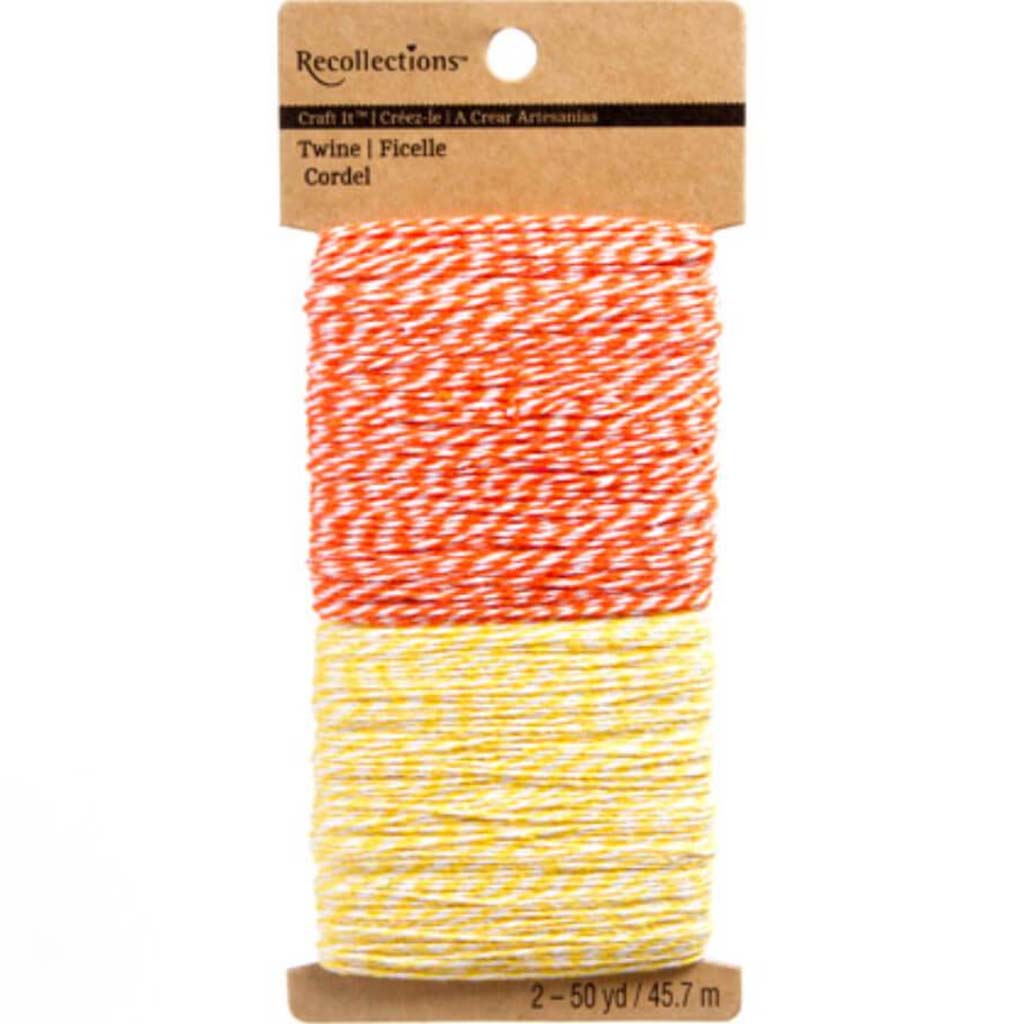 TWINE ORG YLW COMBO 100YD 