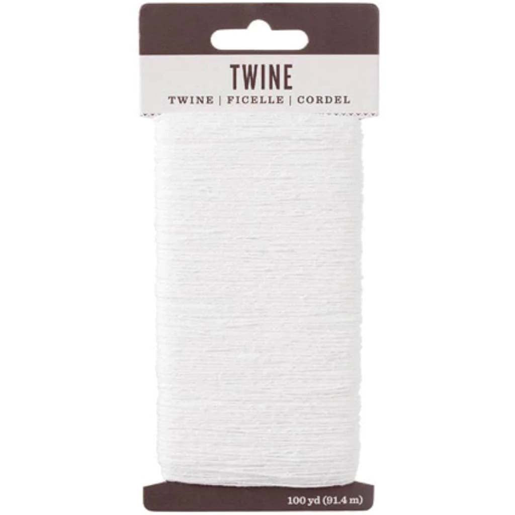 Baker&#39;s Twine: White, 100 yards 