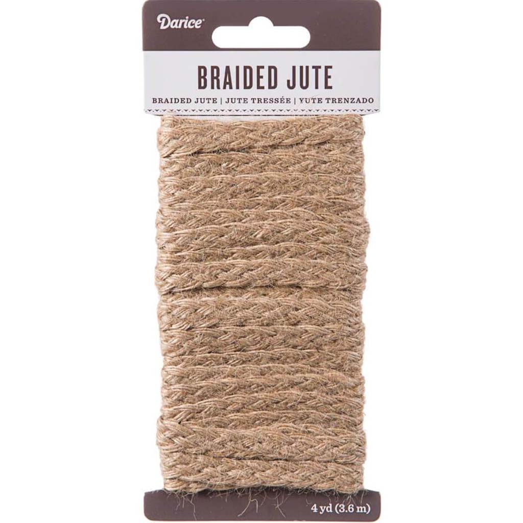 TRIM BRAIDED JUTE 4YD 