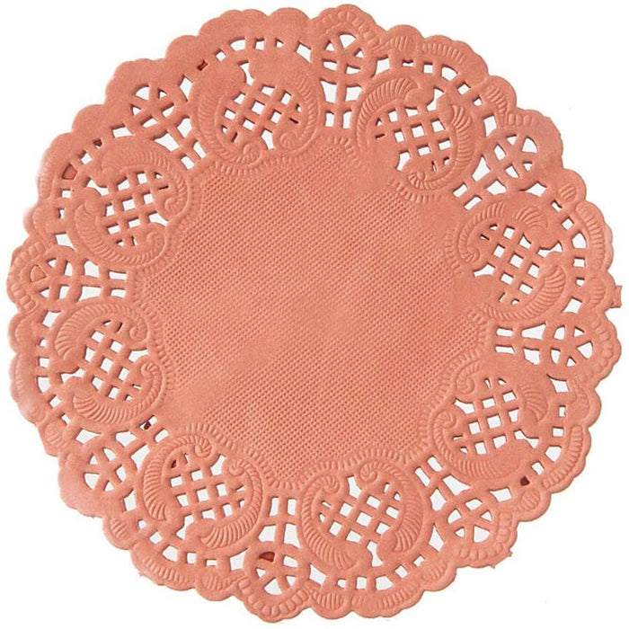DOILIES 50CT CORAL 