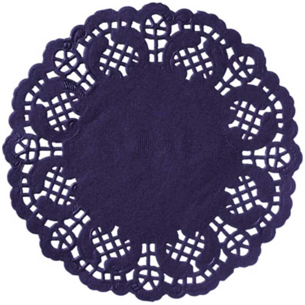 DOILIES 50CT NAVY BLUE 