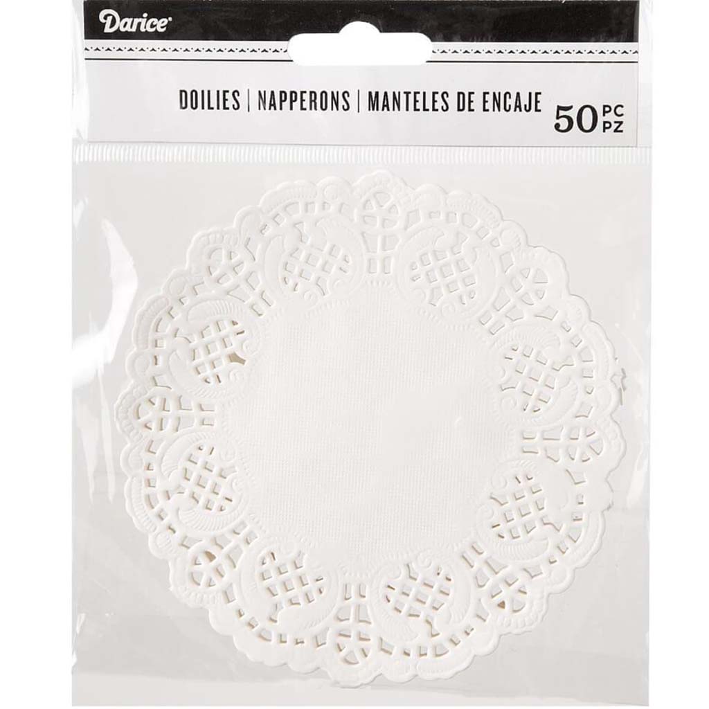 DOILIES 50CT WHITE 